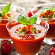 Gaspacho sopa de tomate fria